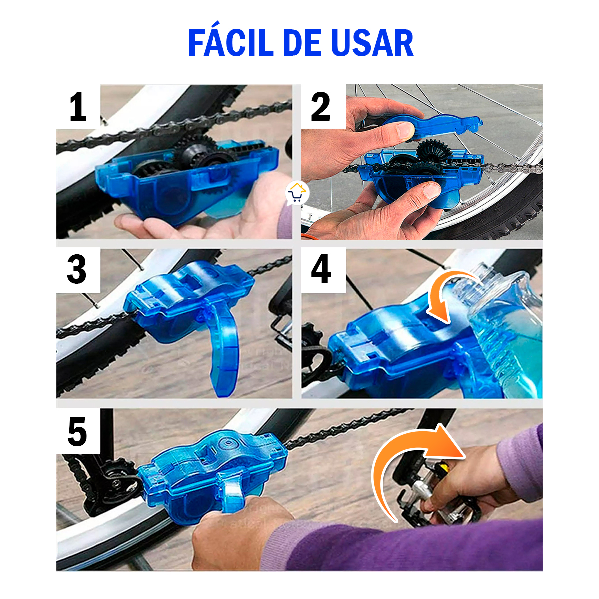 Miniatura 6 de Kit Limpiador Cadena Bicicleta B80